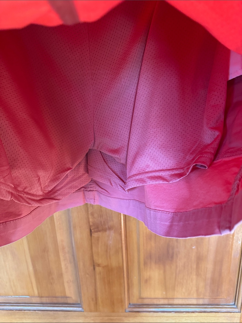 Lee Midrise Comfort Waist Coral Pink Cargo Skort Size14 Med Regular Fit - Picture 7 of 9